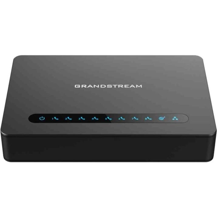 *LS* Grandstream HT818 FXS ATA, 8 Port Voip Gateway, Dual GbE Network, Supports 2 SIP profiles and 8 FXS ports, Supports T.38 Fax for reliable Fax-ove