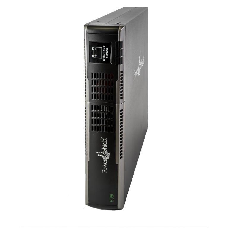 PowerShield Extended Battery Module for PSCRT2000 & PSCERT2000SB, 2U, 8 batteries, enhances runtime and reliability