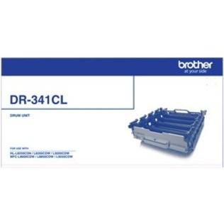 Brother DR-341CL Drum Unit- to suit HL-L8250CDN/8350CDW/L9200CDW MFC-L8600CDW/L8850CDW/L9550CDW - 25000 Pages